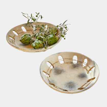 Deko-Schale 2er Set DelunasDeko-Schale 2er Set Delunas – Bild 3