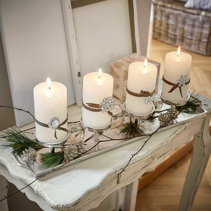 Kerze 4er Set BragaKerze 4er Set Braga – Bild 5