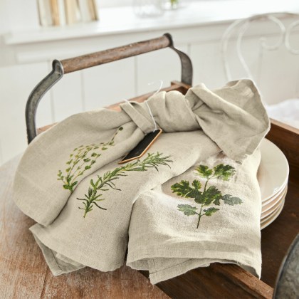 Geschirrtuch 3er Set Herbal GardensGeschirrtuch 3er Set Herbal Gardens – Bild 5