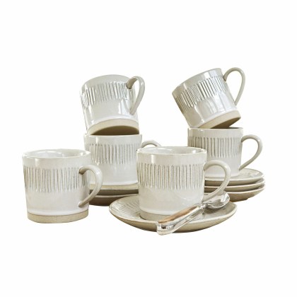 Tasse mit Untertasse 6er Set PériersTasse mit Untertasse 6er Set Périers – Bild 3
