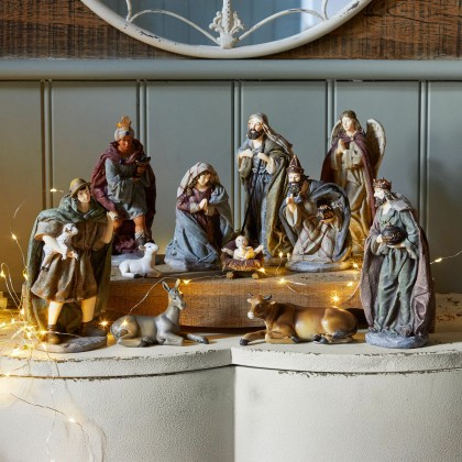 Krippenfigur 11er Set LunivaKrippenfigur 11er Set Luniva – Bild 4