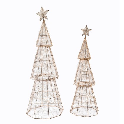 LED-Baum 2er Set ChantorinLED-Baum 2er Set Chantorin – Bild 3