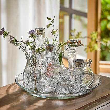 Tablett mit Kerzenständer und Vase HilevorTablett mit Kerzenständer und Vase Hilevor – Bild 5