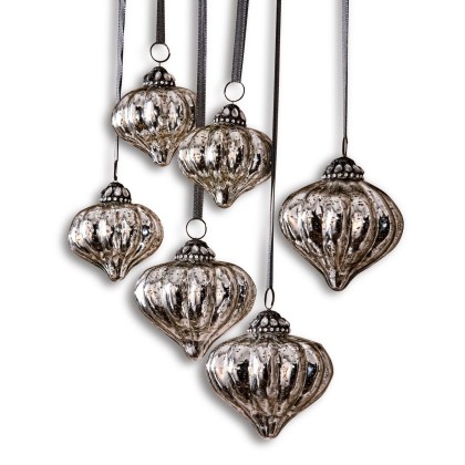 Weihnachtsschmuck 6er Set LauranneWeihnachtsschmuck 6er Set Lauranne – Bild 3