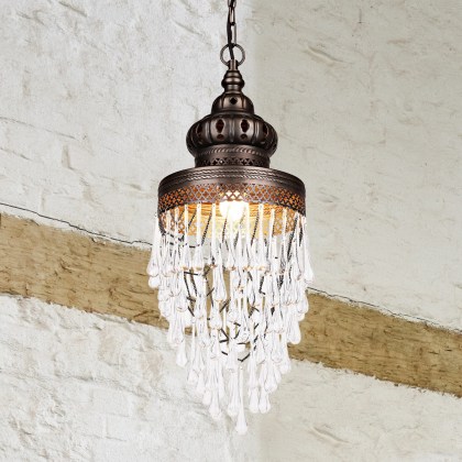 Hängelampe Velouras