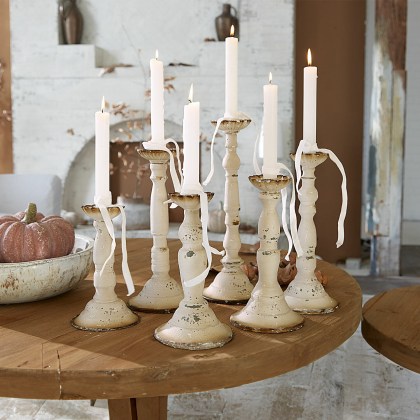 Kerzenhalter 6er Set Rivondelle