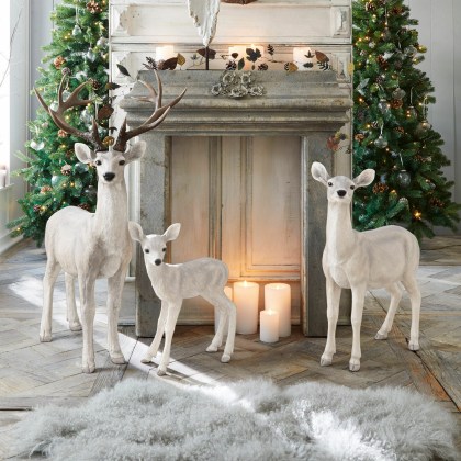 Hirsch mit Reh und Kitz OlsenHirsch mit Reh und Kitz Olsen – Bild 4