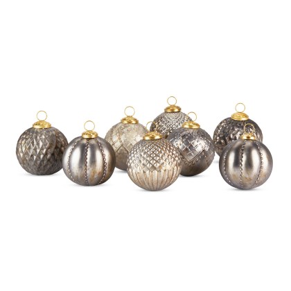 Weihnachtsschmuck 8er Set SilverlakeWeihnachtsschmuck 8er Set Silverlake – Bild 3