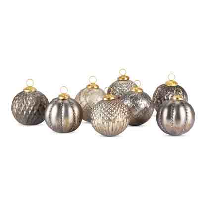 Weihnachtsschmuck 8er Set Silverlake