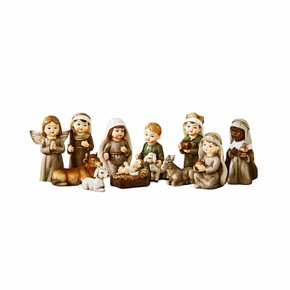 Krippenfiguren 11er Set KittaleeKrippenfiguren 11er Set Kittalee – Bild 3