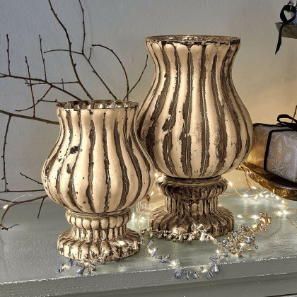 Windlicht 2er Set Lunagh