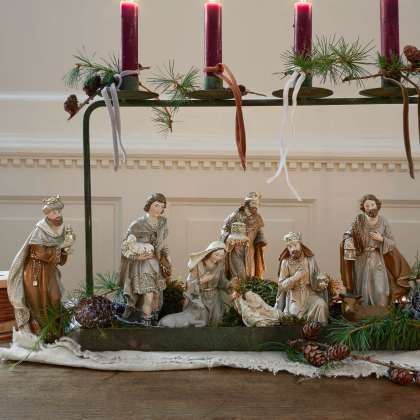 Krippenfiguren 9er Set CaprinasKrippenfiguren 9er Set Caprinas – Bild 5