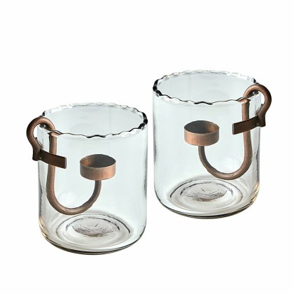 Windlicht 2er Set LynnWindlicht 2er Set Lynn – Bild 3