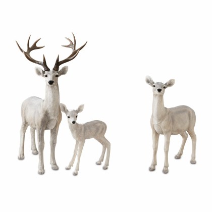 Hirsch mit Reh und Kitz OlsenHirsch mit Reh und Kitz Olsen – Bild 3