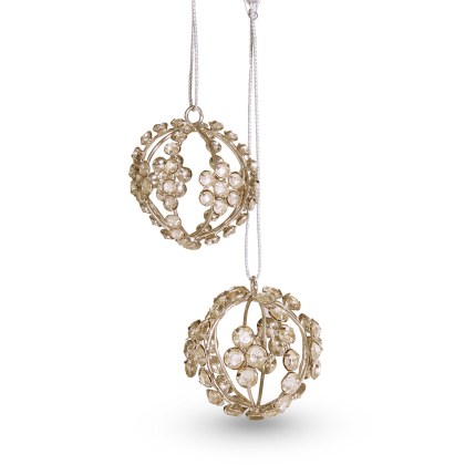 Weihnachtsschmuck 2er Set Fire BallsWeihnachtsschmuck 2er Set Fire Balls – Bild 3