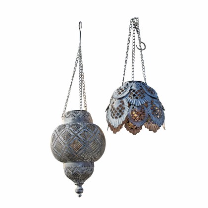 Solar-Hängelaterne 2er Set PaaleSolar-Hängelaterne 2er Set Paale – Bild 3