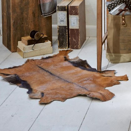 Ziegenfellteppich Piedro