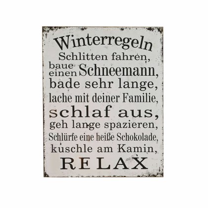 Dekoboard WinterregelnDekoboard Winterregeln – Bild 3