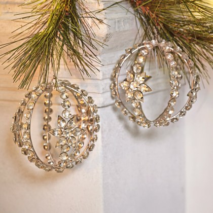 Weihnachtsschmuck 2er Set Fire BallsWeihnachtsschmuck 2er Set Fire Balls – Bild 4