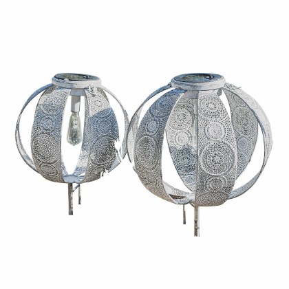 Solar-Laterne 2er Set CarougeSolar-Laterne 2er Set Carouge – Bild 3