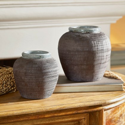 Vase 2er Set Calverna