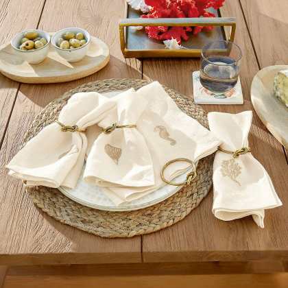 Serviette 4er Set Celorin