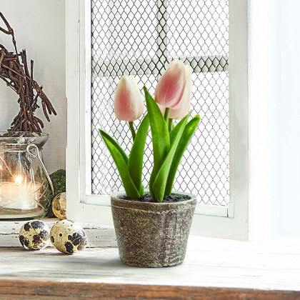 Deko-Tulpe 2er Set ZéphineDeko-Tulpe 2er Set Zéphine – Bild 4