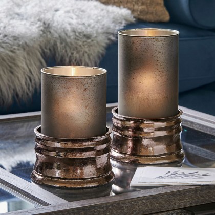 Windlicht 2er Set Eirun