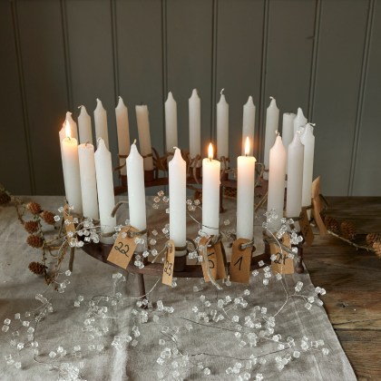 Kerze 12er Set Bauceau