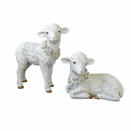 Deko-Lamm 2er Set PepperellDeko-Lamm 2er Set Pepperell – Bild 3