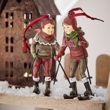 Figur 2er Set Gulbin