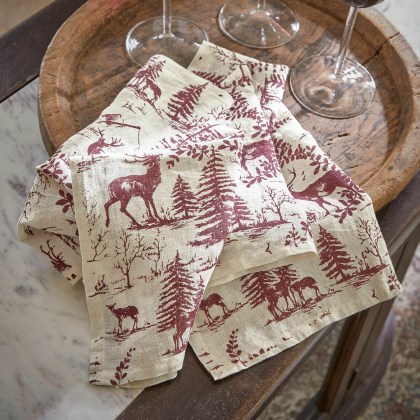 Serviette 4er Set Sundraen