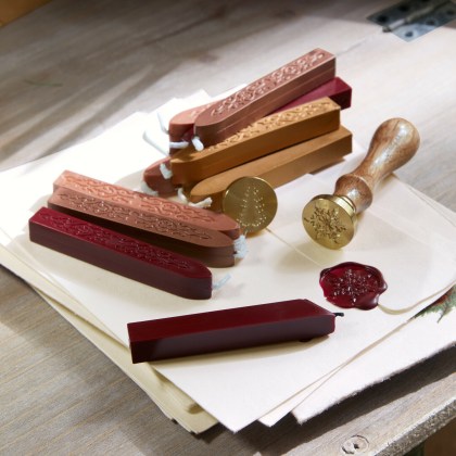 Wachsstempel und Siegelwachs Movique