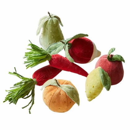 Stoffobst & -gemüse 7er Set Mivola