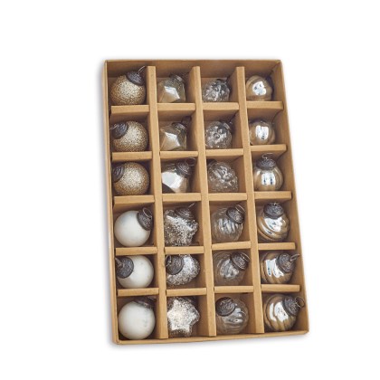 Weihnachtsschmuck 24er Set SanaryWeihnachtsschmuck 24er Set Sanary – Bild 3