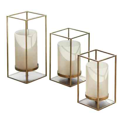 Windlicht 3er Set VauxandreWindlicht 3er Set Vauxandre – Bild 3