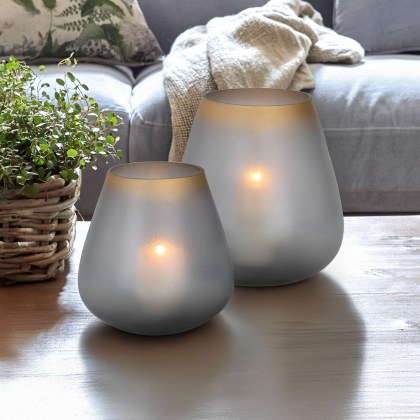 Windlicht 2er Set Nilorav