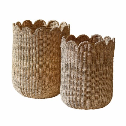 Korb 2er Set VelouretteKorb 2er Set Velourette – Bild 3