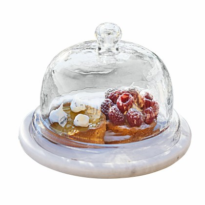 Glasglocke mit Platte BarnsdaleGlasglocke mit Platte Barnsdale – Bild 3