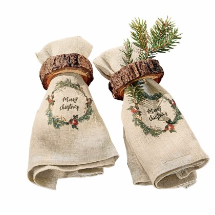 Serviette 2er Set HalofayServiette 2er Set Halofay – Bild 3