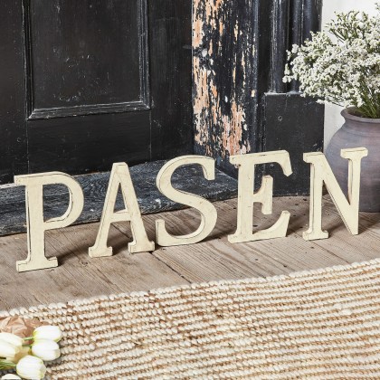 Deko-Buchstaben PASEN