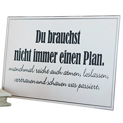 Deko-Schild PlanDeko-Schild Plan – Bild 3