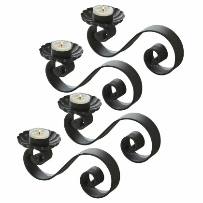 Kerzenhalter 4er Set VorelinKerzenhalter 4er Set Vorelin – Bild 3