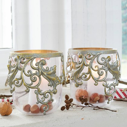 Windlicht 2er Set SundiniWindlicht 2er Set Sundini – Bild 4