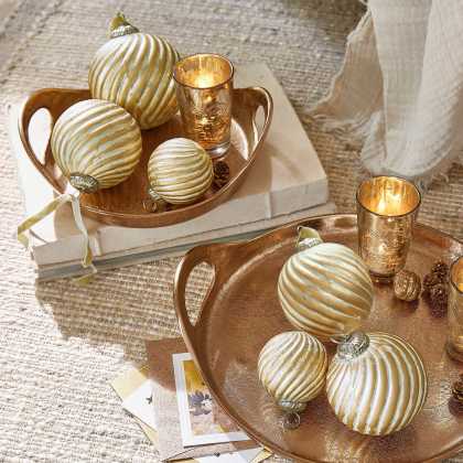 Weihnachtskugeln 6er Set Frasetta