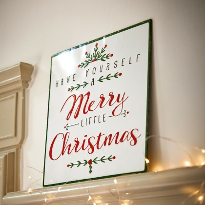 Deko-Schild Merry Merry