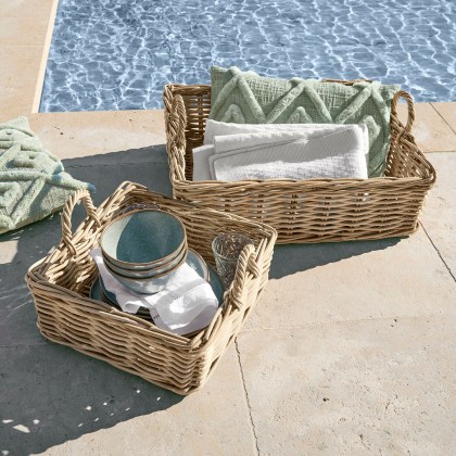 Korb 2er Set Selwooden