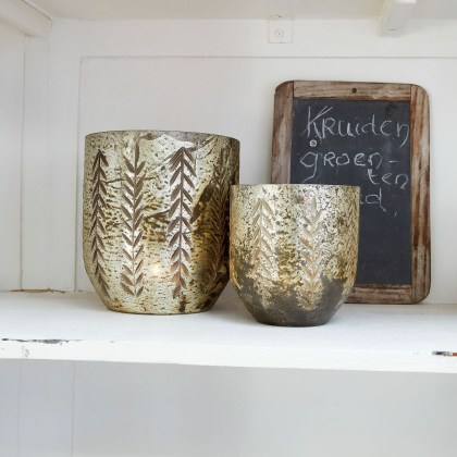 Windlicht 2er Set Filorex