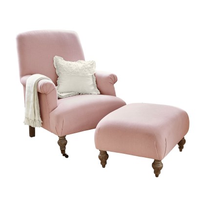 Sessel mit Hocker Rose de LumièreSessel mit Hocker Rose de Lumière – Bild 3