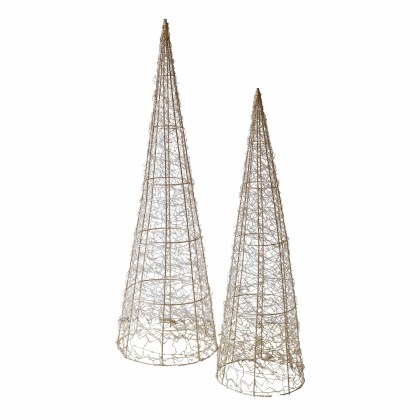 LED-Baum 2er Set OakworthLED-Baum 2er Set Oakworth – Bild 3